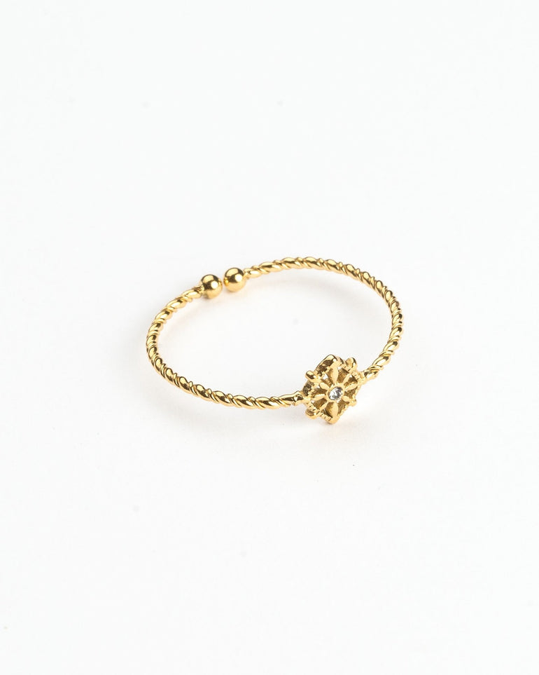 Anillos - Anillo golden flake - Everyday jewels to inspire | TAGSS