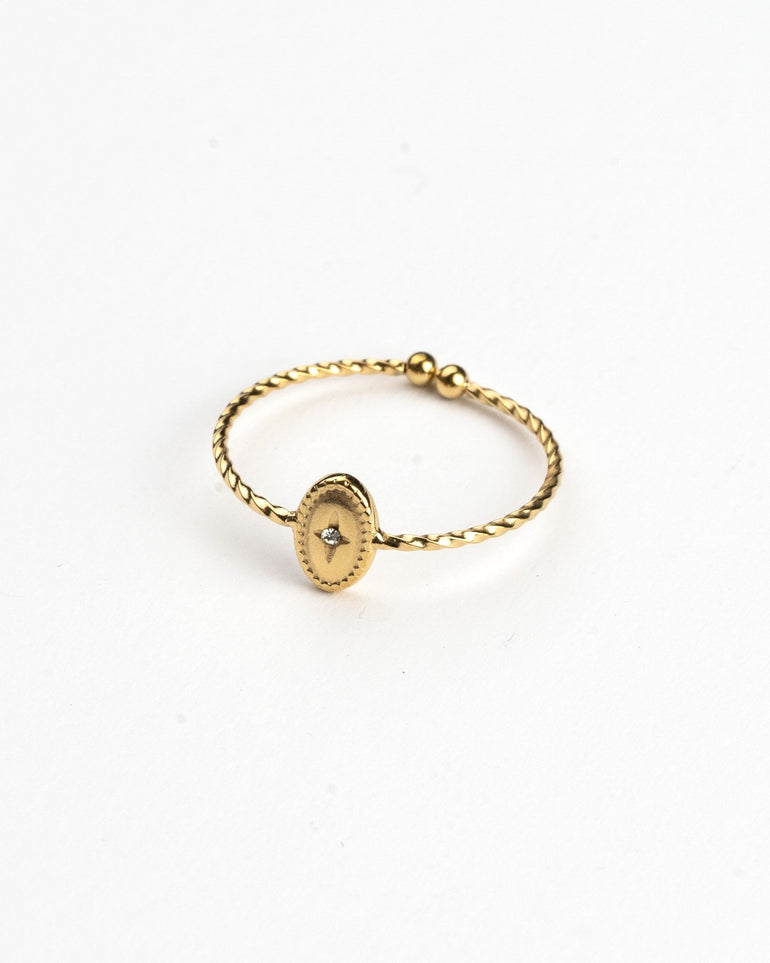 Anillos - Anillo golden oval - Everyday jewels to inspire | TAGSS
