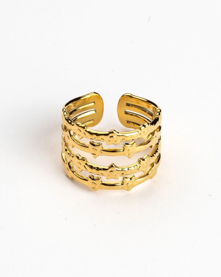 Anillos - Anillo golden stars - Everyday jewels to inspire | TAGSS