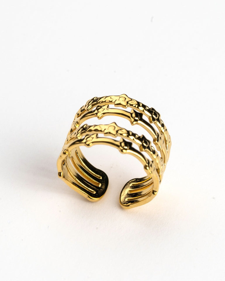 Anillos - Anillo golden stars - Everyday jewels to inspire | TAGSS