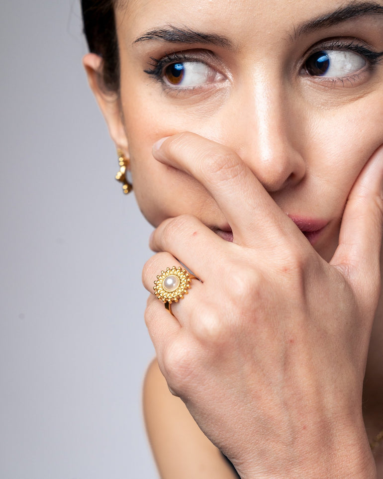 Anillos - Anillo pearly sun - Everyday jewels to inspire | TAGSS