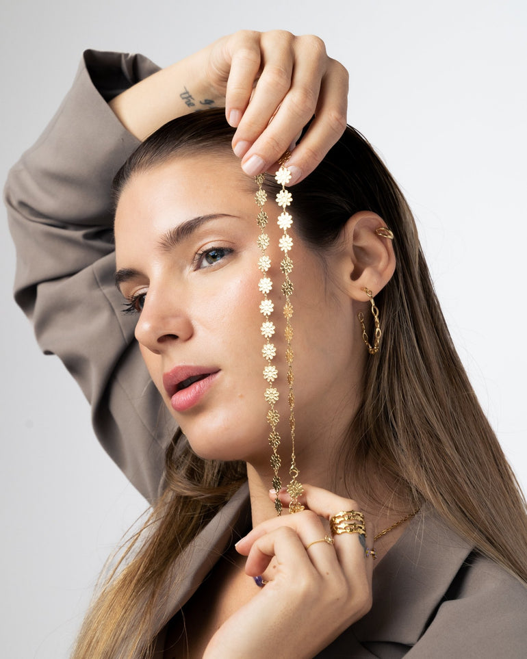 Collares - Collar golden flowers - Everyday jewels to inspire | TAGSS