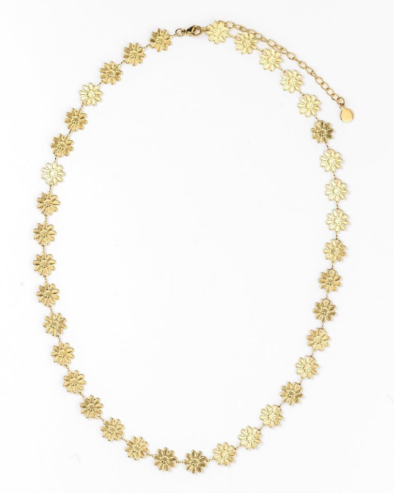 Collares - Collar golden flowers - Everyday jewels to inspire | TAGSS