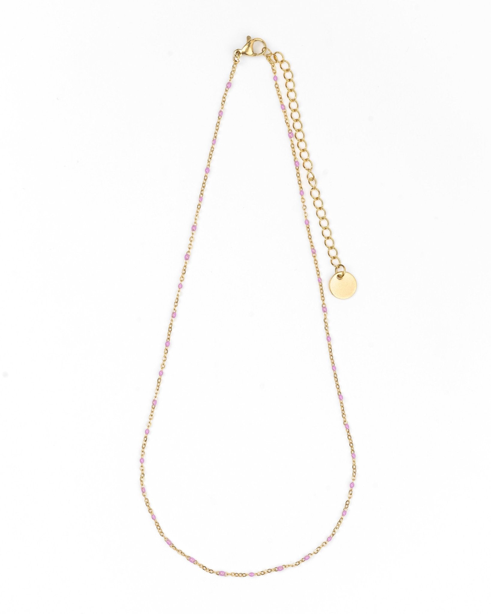 Collares - Collar purple stones - Everyday jewels to inspire | TAGSS