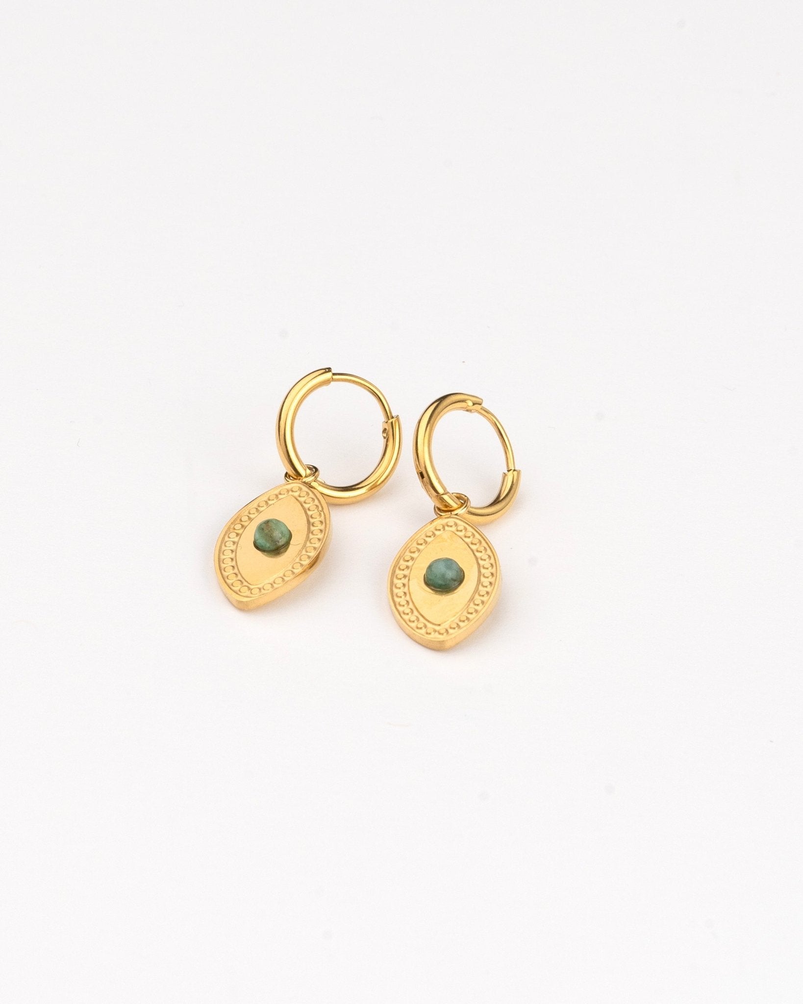 Pendientes - Pendientes golden eye hoops - Everyday jewels to inspire | TAGSS