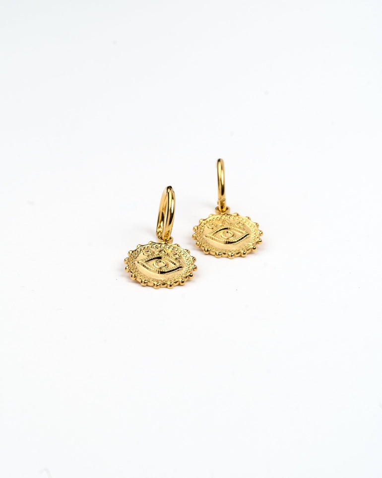 Pendientes - Pendientes golden eye - Everyday jewels to inspire | TAGSS