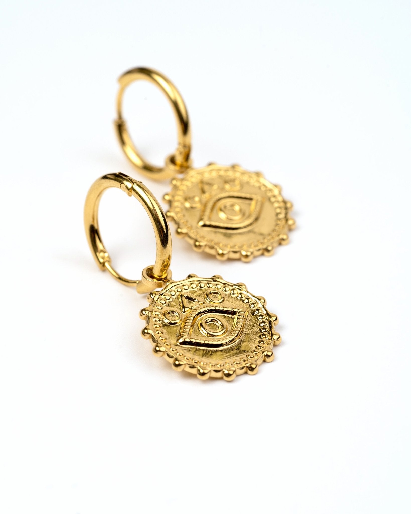 Pendientes - Pendientes golden eye - Everyday jewels to inspire | TAGSS