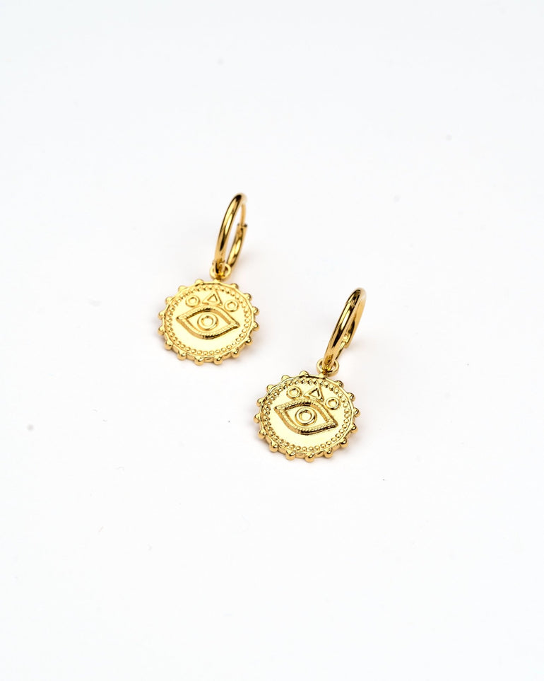 Pendientes - Pendientes golden eye - Everyday jewels to inspire | TAGSS