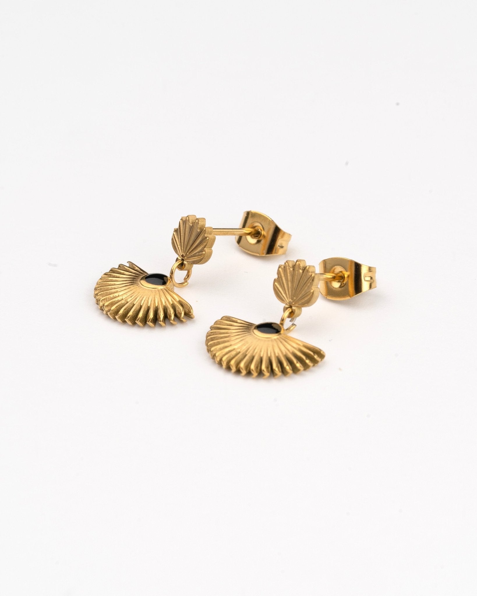 Pendientes - Pendientes golden fan - Everyday jewels to inspire | TAGSS