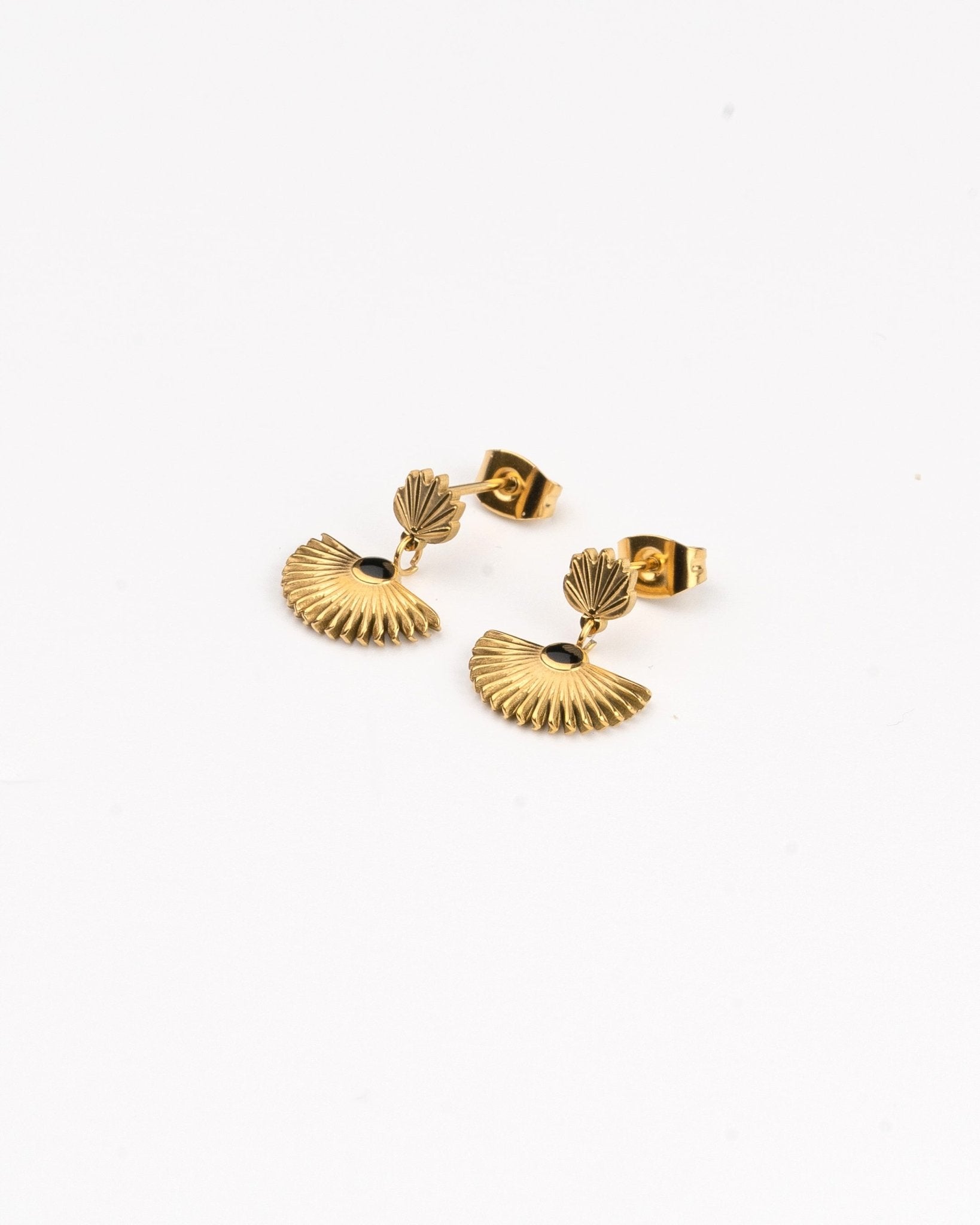 Pendientes - Pendientes golden fan - Everyday jewels to inspire | TAGSS