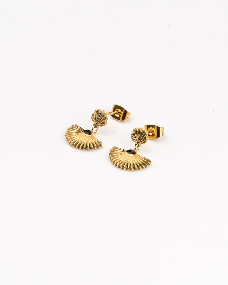 Pendientes - Pendientes golden fan - Everyday jewels to inspire | TAGSS