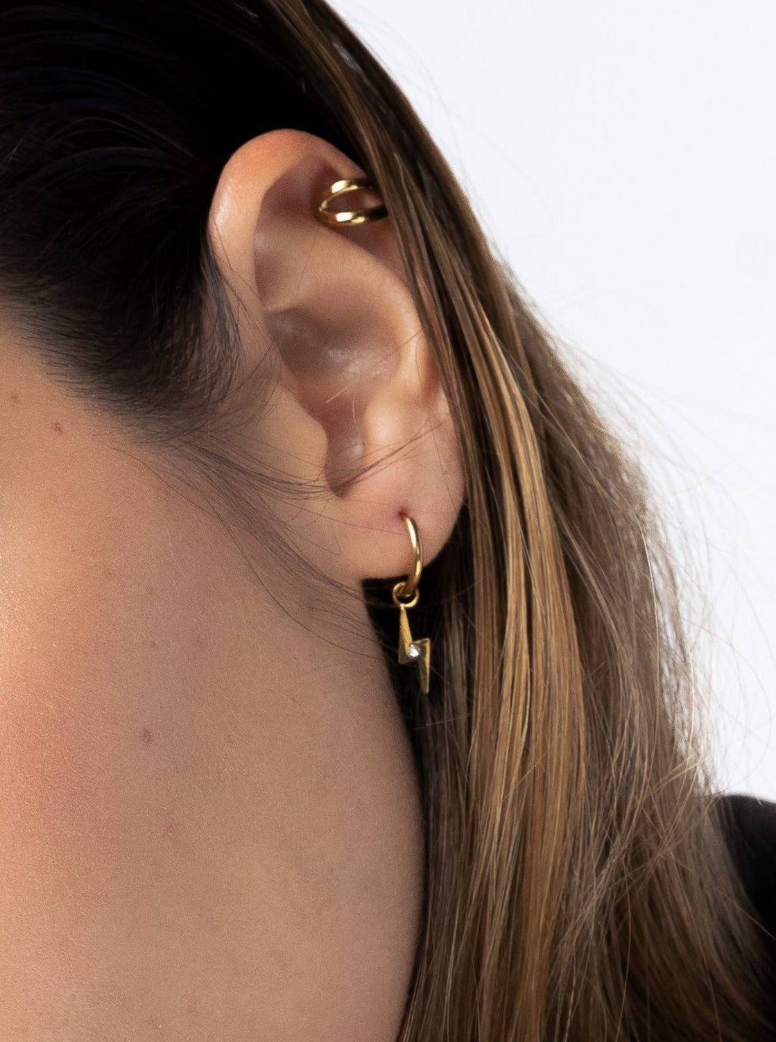Pendientes - Pendientes golden lightning - Everyday jewels to inspire | TAGSS
