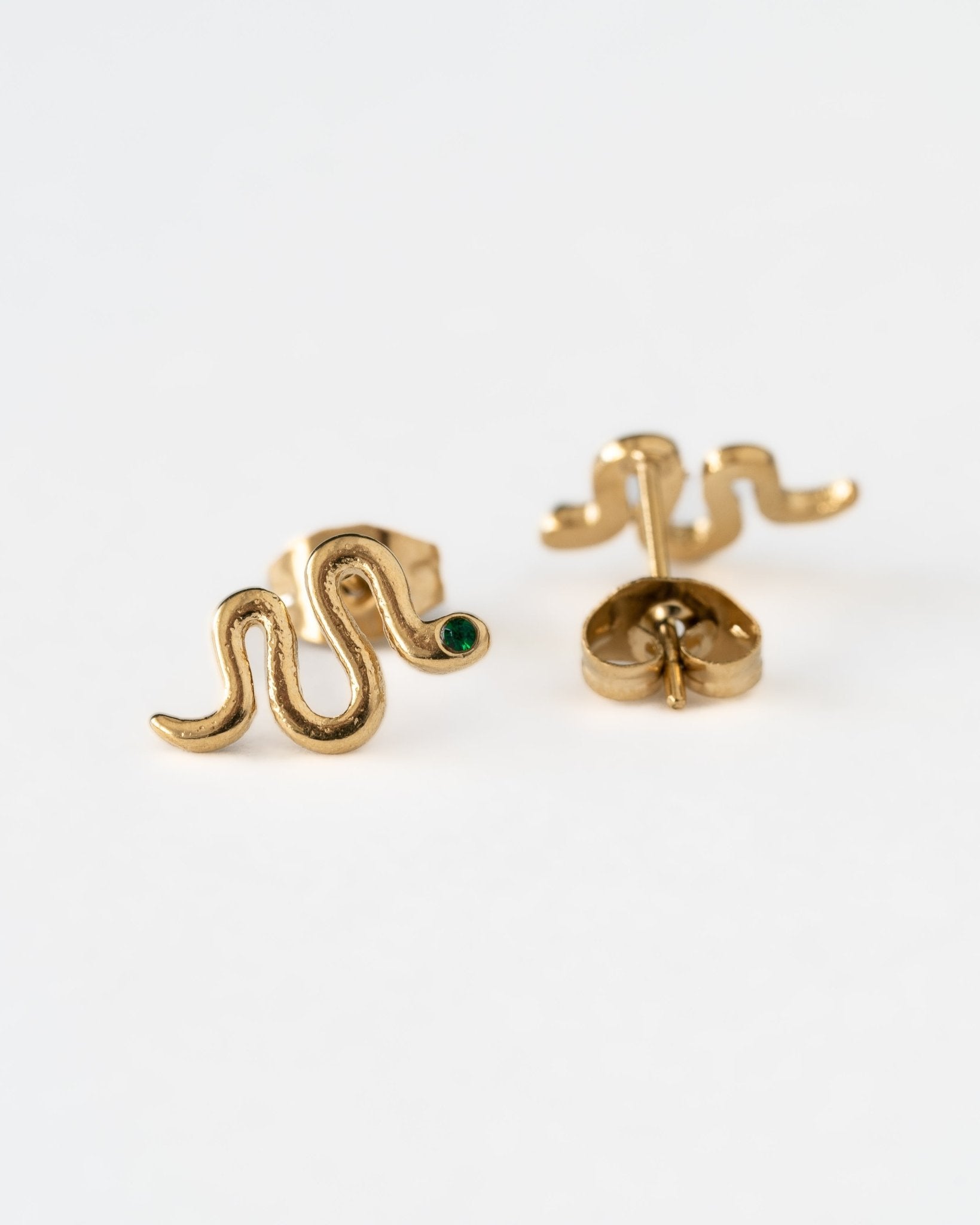 Pendientes - Pendientes golden snake - Everyday jewels to inspire | TAGSS