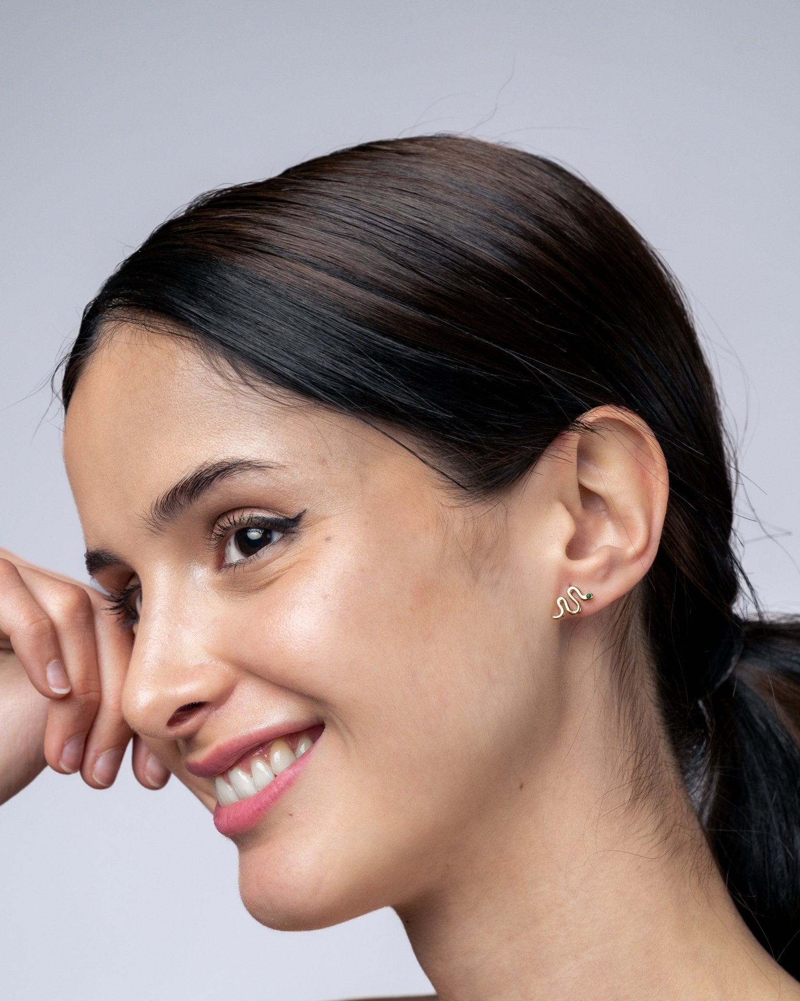 Pendientes - Pendientes golden snake - Everyday jewels to inspire | TAGSS