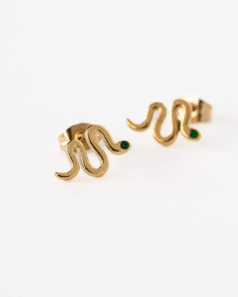 Pendientes - Pendientes golden snake - Everyday jewels to inspire | TAGSS