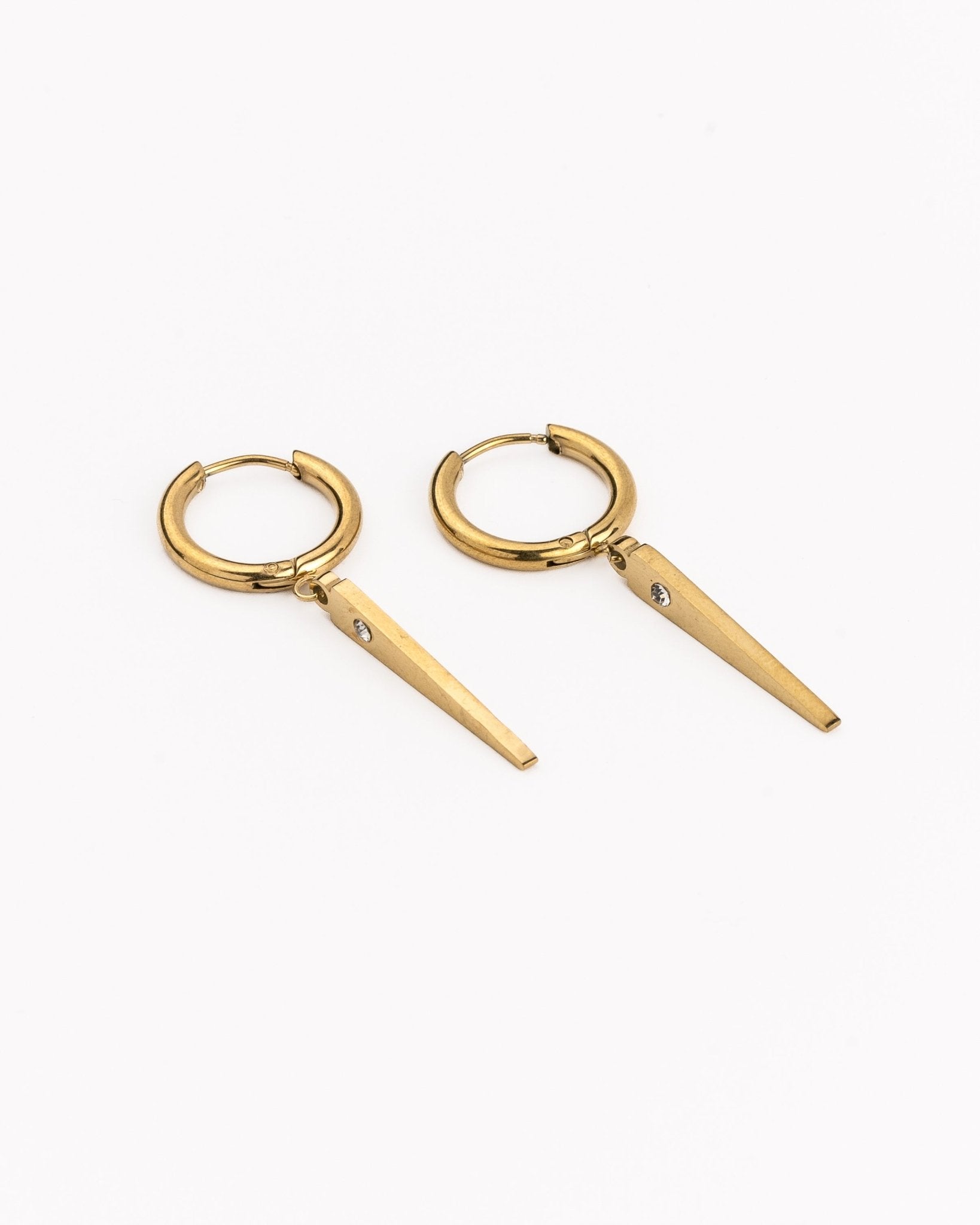 Pendientes - Pendientes golden spikes - Everyday jewels to inspire | TAGSS