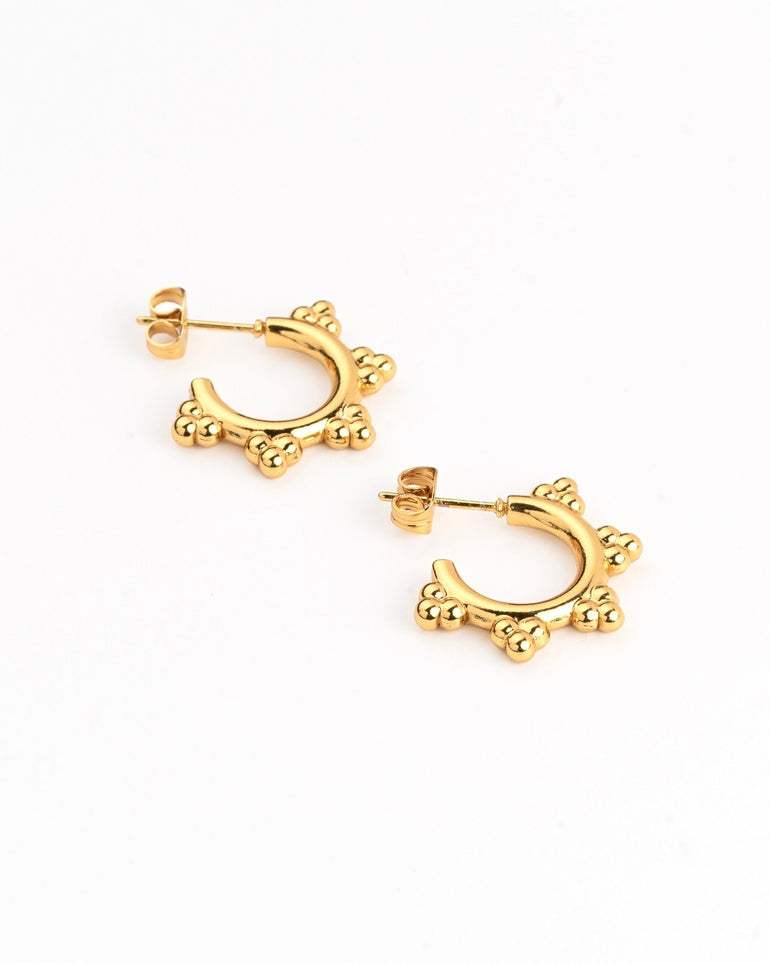 Pendientes - Pendientes golden spikes - Everyday jewels to inspire | TAGSS