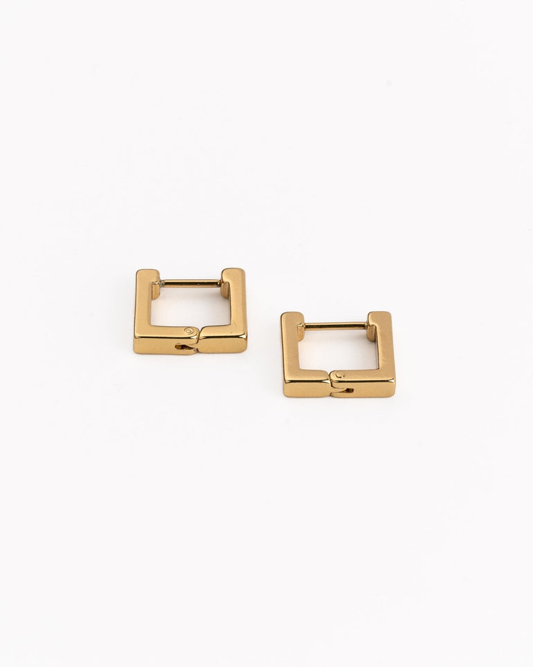 Pendientes - Pendientes golden square - Everyday jewels to inspire | TAGSS