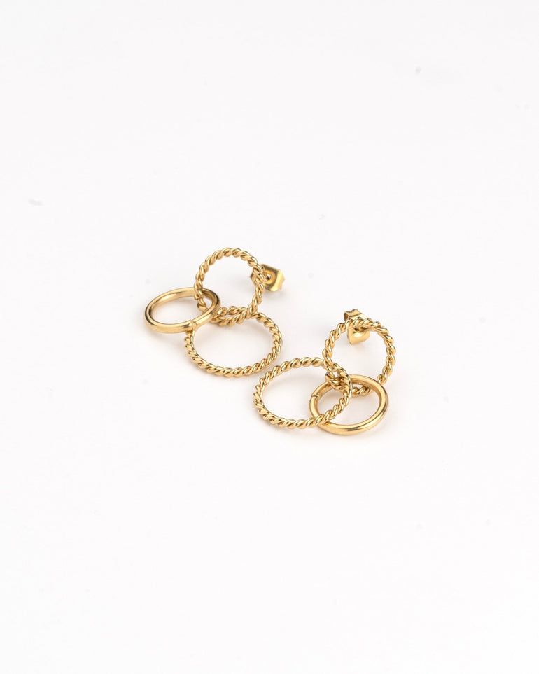 Pendientes - Pendientes triple hoops - Everyday jewels to inspire | TAGSS