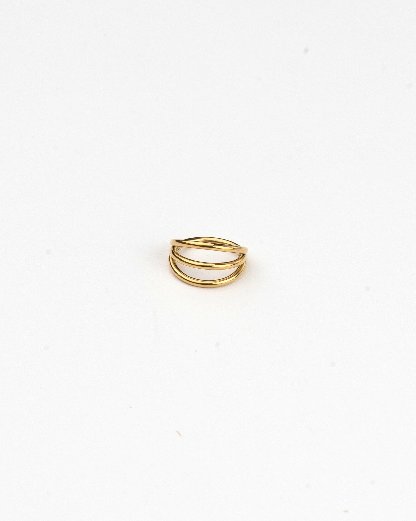 Pendientes - Piercing golden trio - Everyday jewels to inspire | TAGSS