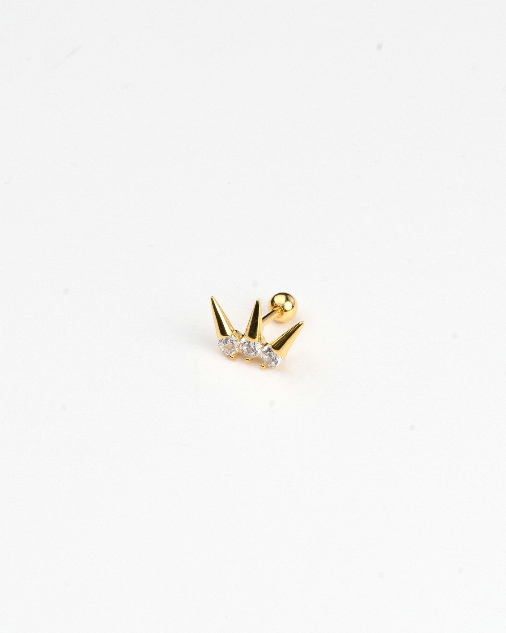 Pendientes - Piercing sparkling jags - Everyday jewels to inspire | TAGSS