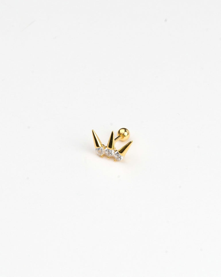 Pendientes - Piercing sparkling jags - Everyday jewels to inspire | TAGSS